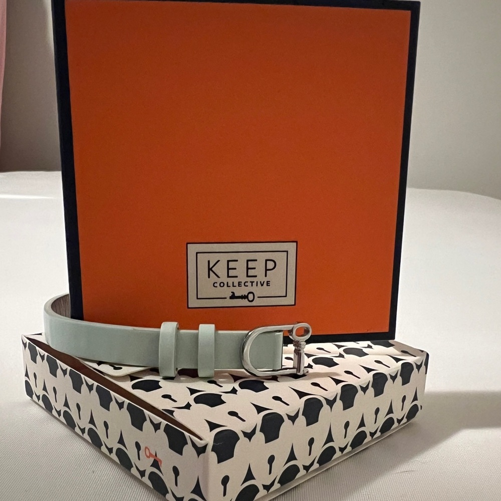 KEEP Collective leather bracelet